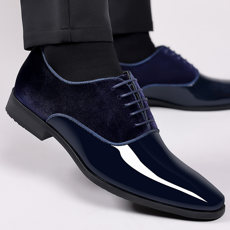 Men'S Formal Wear For Office - メンズレザーレースアップシューズ,フォーマルフォーマルシューズ,ビジネスシューズ,オフィスワークシューズ,メンズファッション,ウェディングオックスフォード,新品