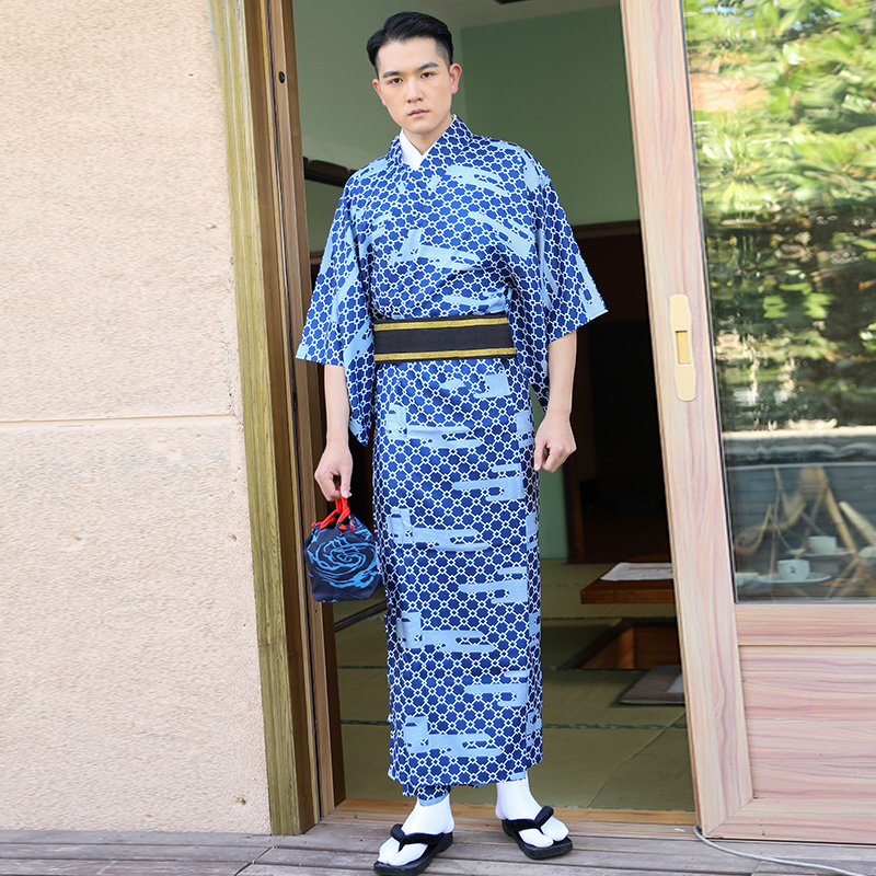 男性用の伝統的な着物,日本のエスニックウェア,花,火,社交服 - Traditional Japanese Men'S Formal Wear のレビューと価格