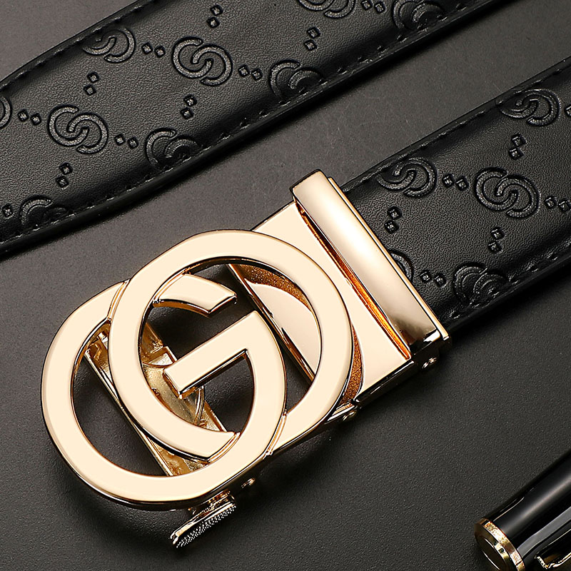 新型薄型34mmビジネスメンズベルトフォーマルレザー男性ベル - Formal Belt Leather Thin のレビューと価格