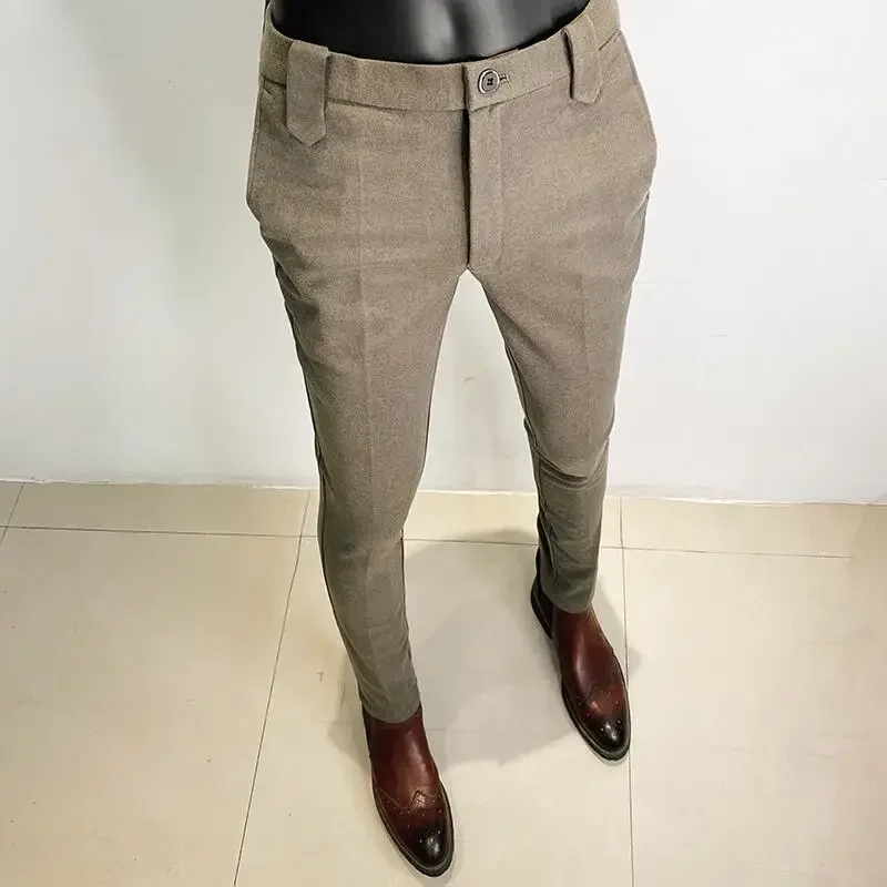 男性用の厚手の袖付きウールジャンプスーツ,ビジネス用のストラ - Men'S Formal Wear For Office のレビューと価格