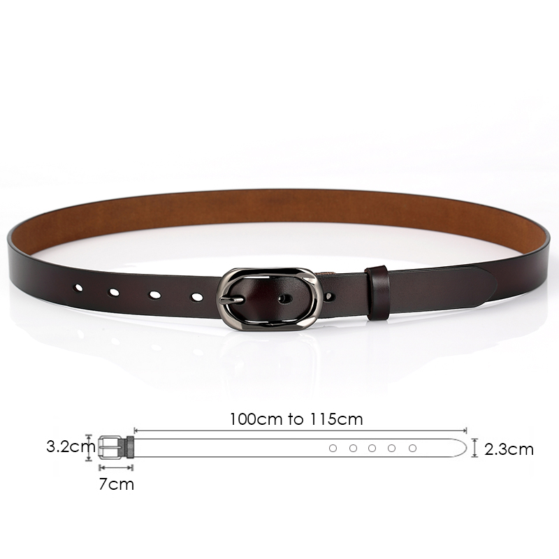 VATLTY 95cm-115cmレザーベルトメスハードメタ - Formal Belt Leather Thin のレビューと価格