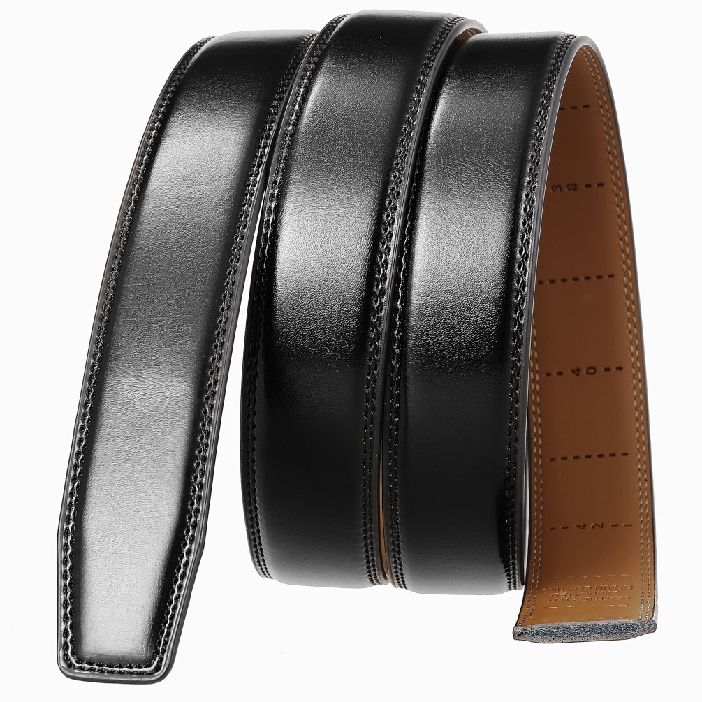 3-3.1 センチメートル幅牛革自動ラチェットベルトコンフォ - Formal Belt Leather Thin のレビューと価格