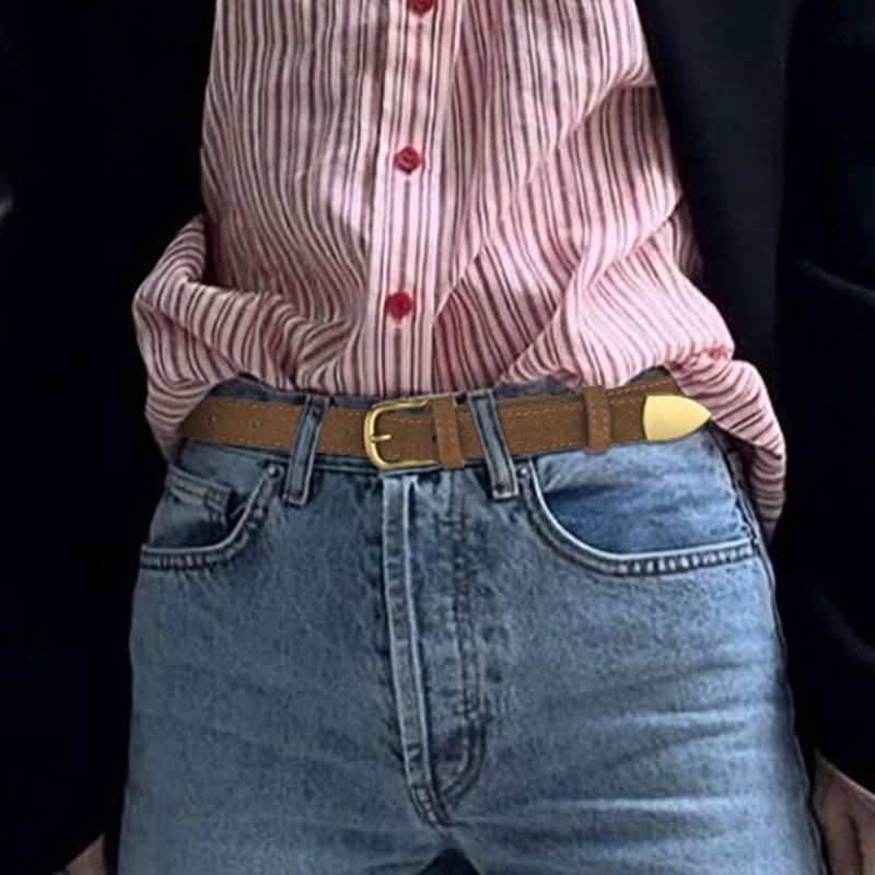 ピンバックル付きレザー薄型ベルトシンプルなスキニーベルト女性 - Formal Belt Leather Thin のレビューと価格