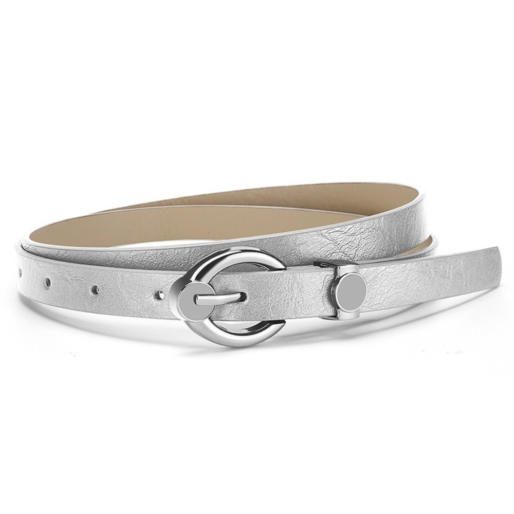 ファッション合金ピンバックル細身ウエストベルトシックな原宿パ - Formal Belt Leather Thin のレビューと価格