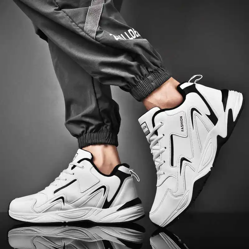 メンズスケートボードシューズ,耐寒性,ジムスニーカー,カジュ - Asian Men Formal Wear のレビューと価格